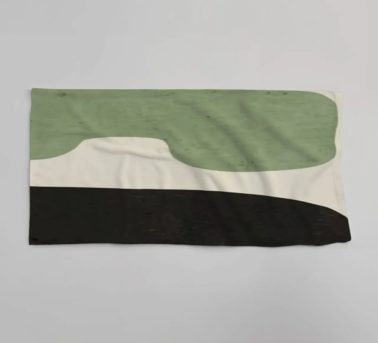 Modern Abstract Minimal Shapes 01 towel by ThingDesign