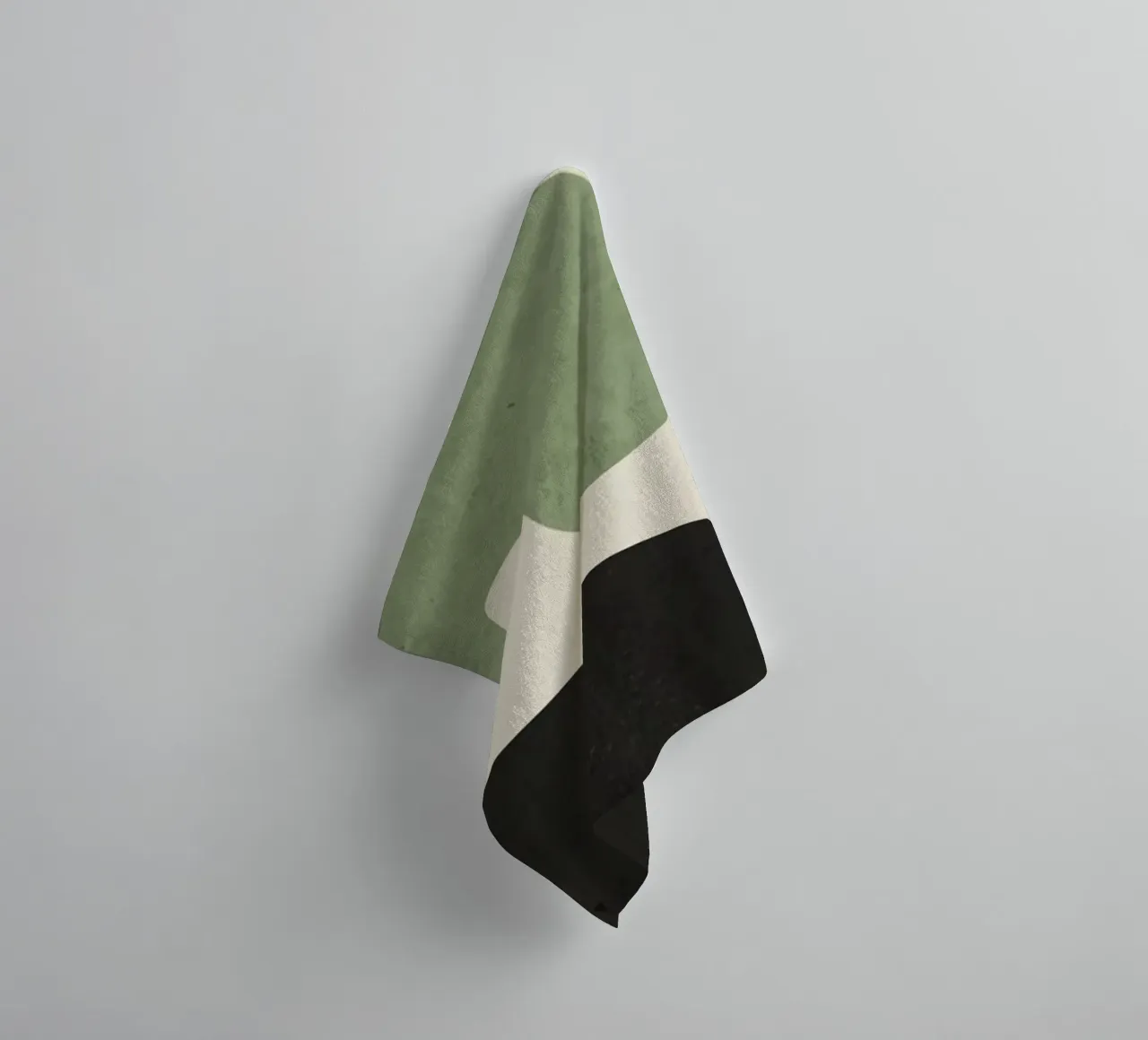 Modern Abstract Minimal Shapes 01 towel by ThingDesign
