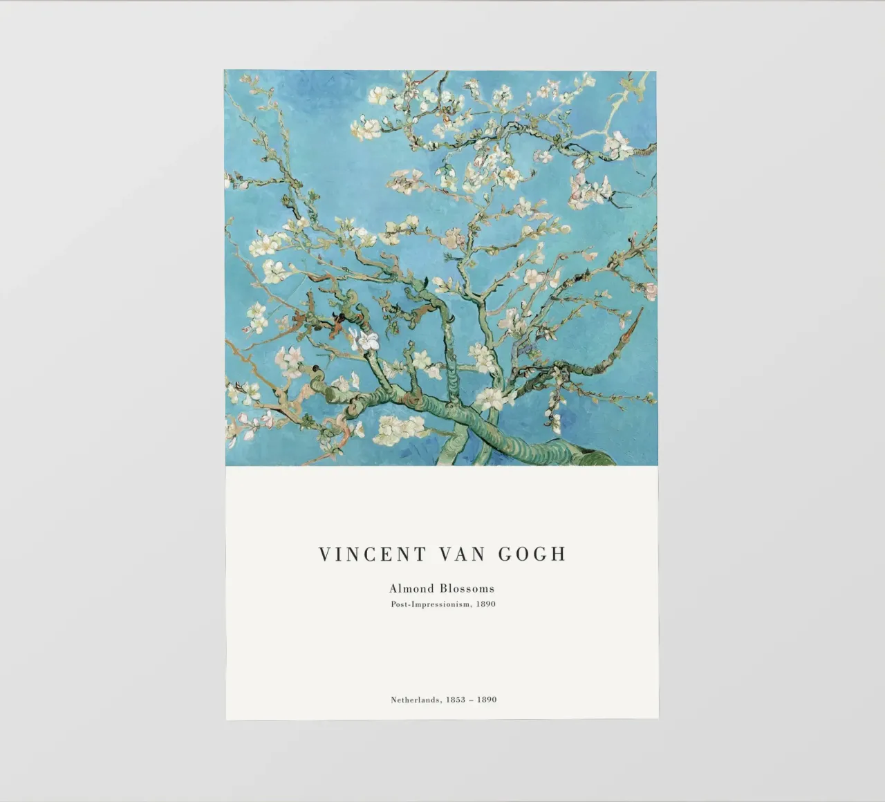 Van Gogh - Mandorlo in fiore telo in pvc da Old Masters