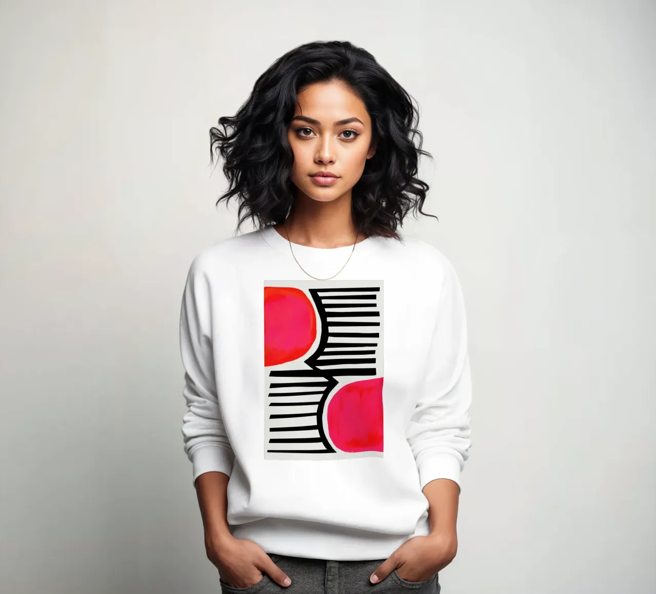 Ombres au coucher du soleil sweat de Fox & Velvet