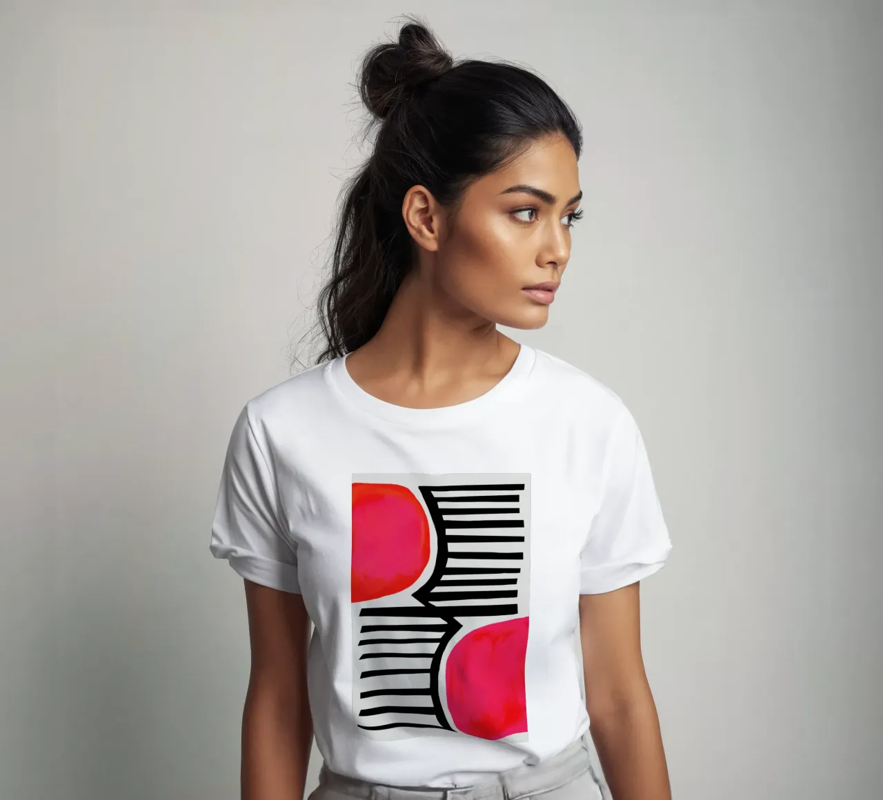 Ombres au coucher du soleil t-shirt de Fox & Velvet