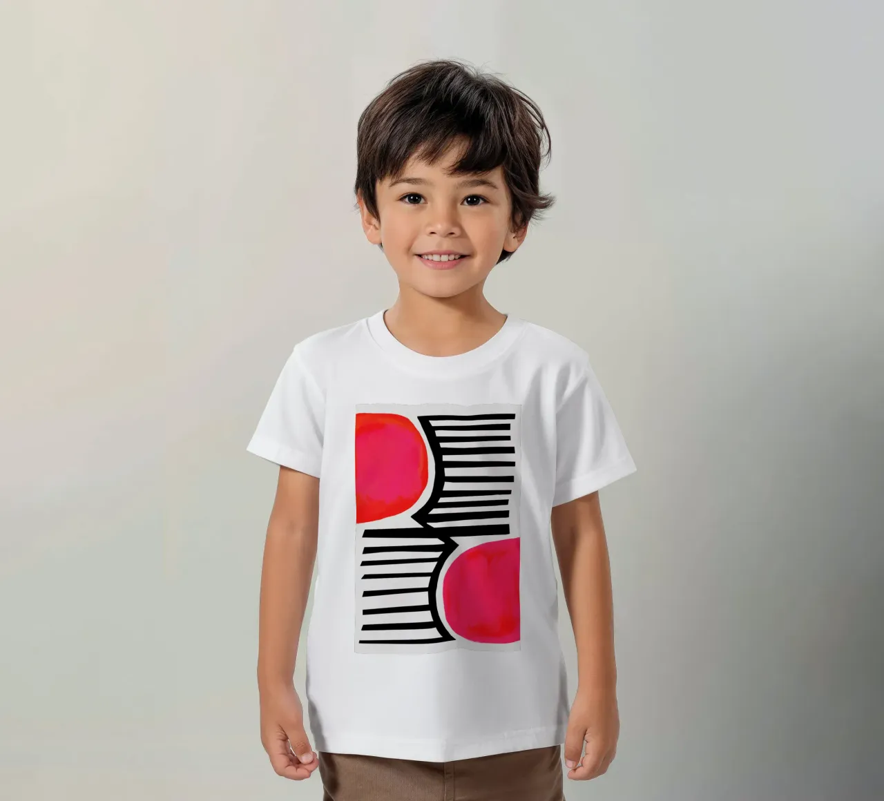 Ombre del tramonto t-shirt bambini da Fox & Velvet