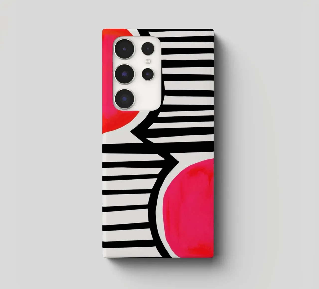 Zonsondergang schaduwen samsung hoesje van Fox & Velvet