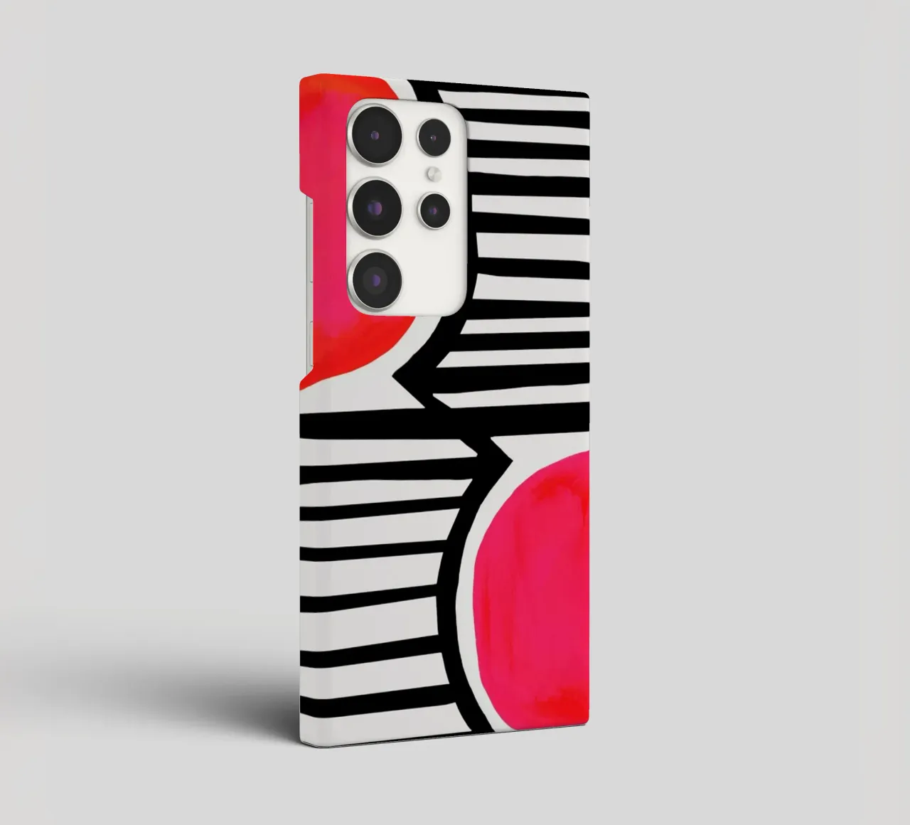 Zonsondergang schaduwen samsung hoesje van Fox & Velvet