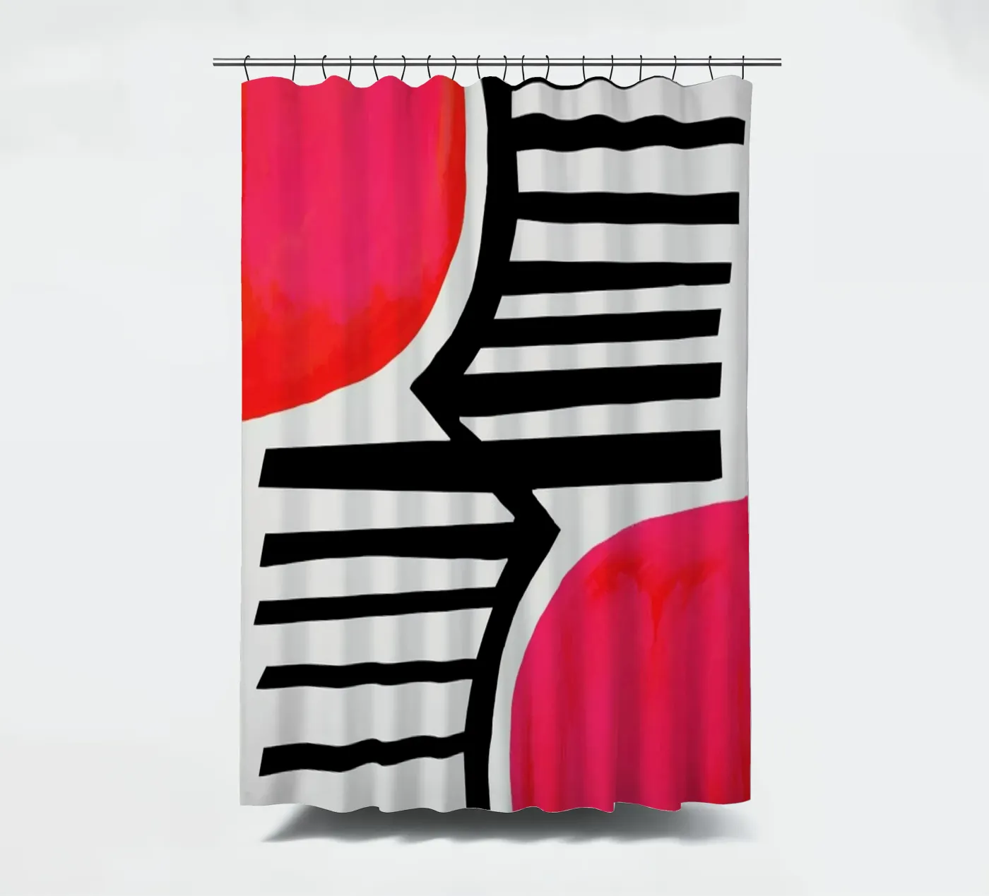 Sunset Shadows Duschvorhang von Fox & Velvet