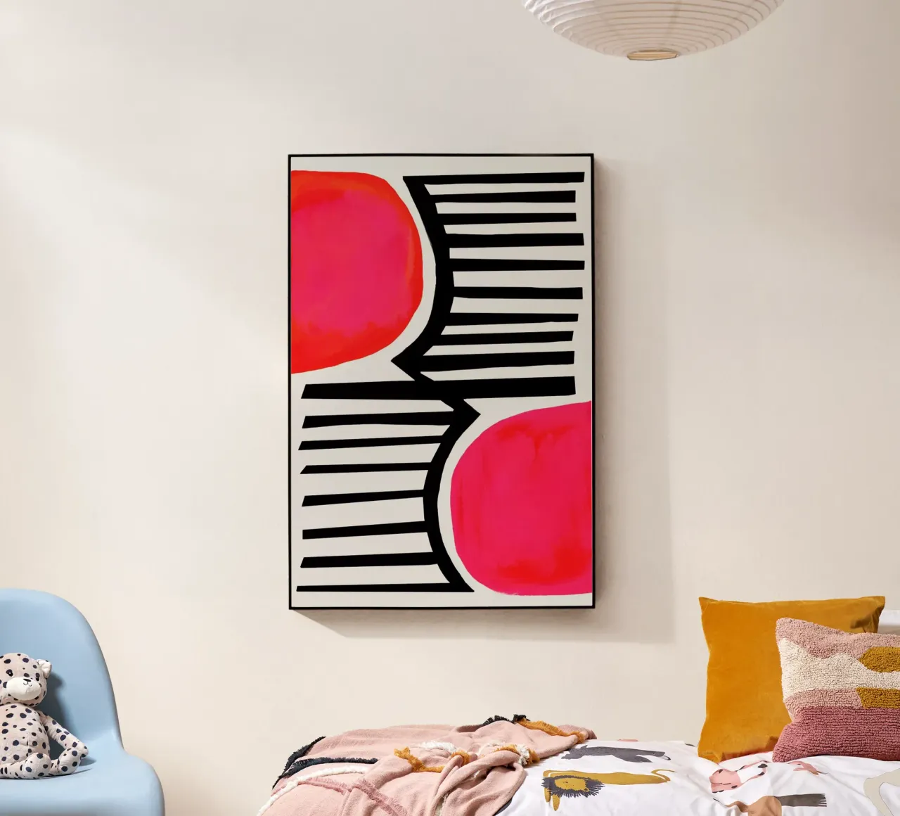 Zonsondergang schaduwen acryl van Fox & Velvet