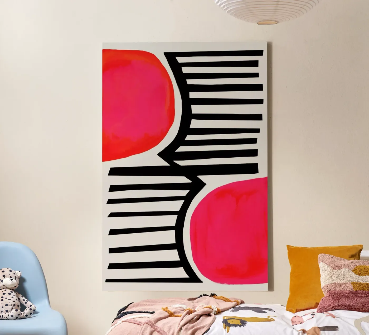 Sunset Shadows canvas by Fox & Velvet