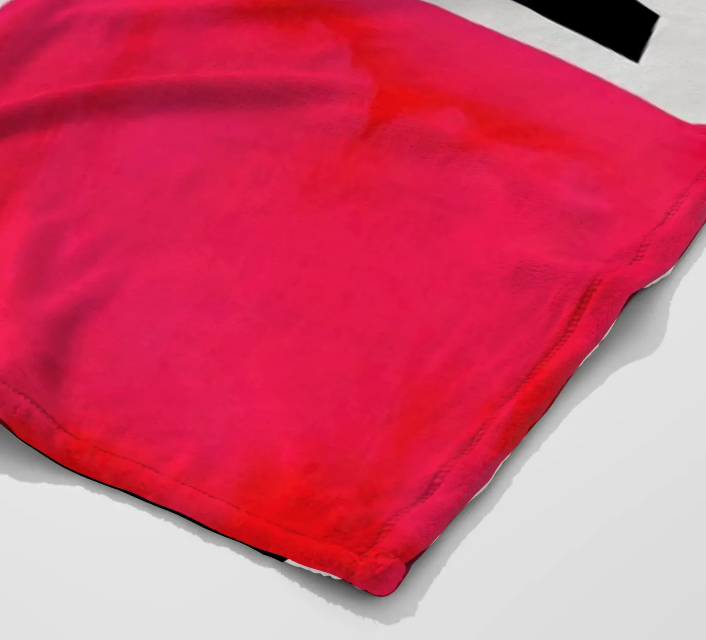 Ombre del tramonto coperta in pile da Fox & Velvet