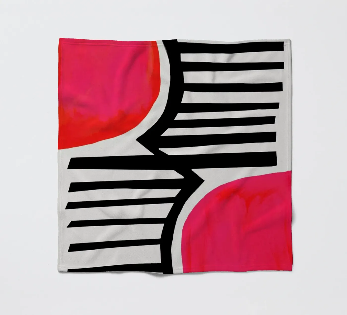 Ombre del tramonto coperta in pile da Fox & Velvet