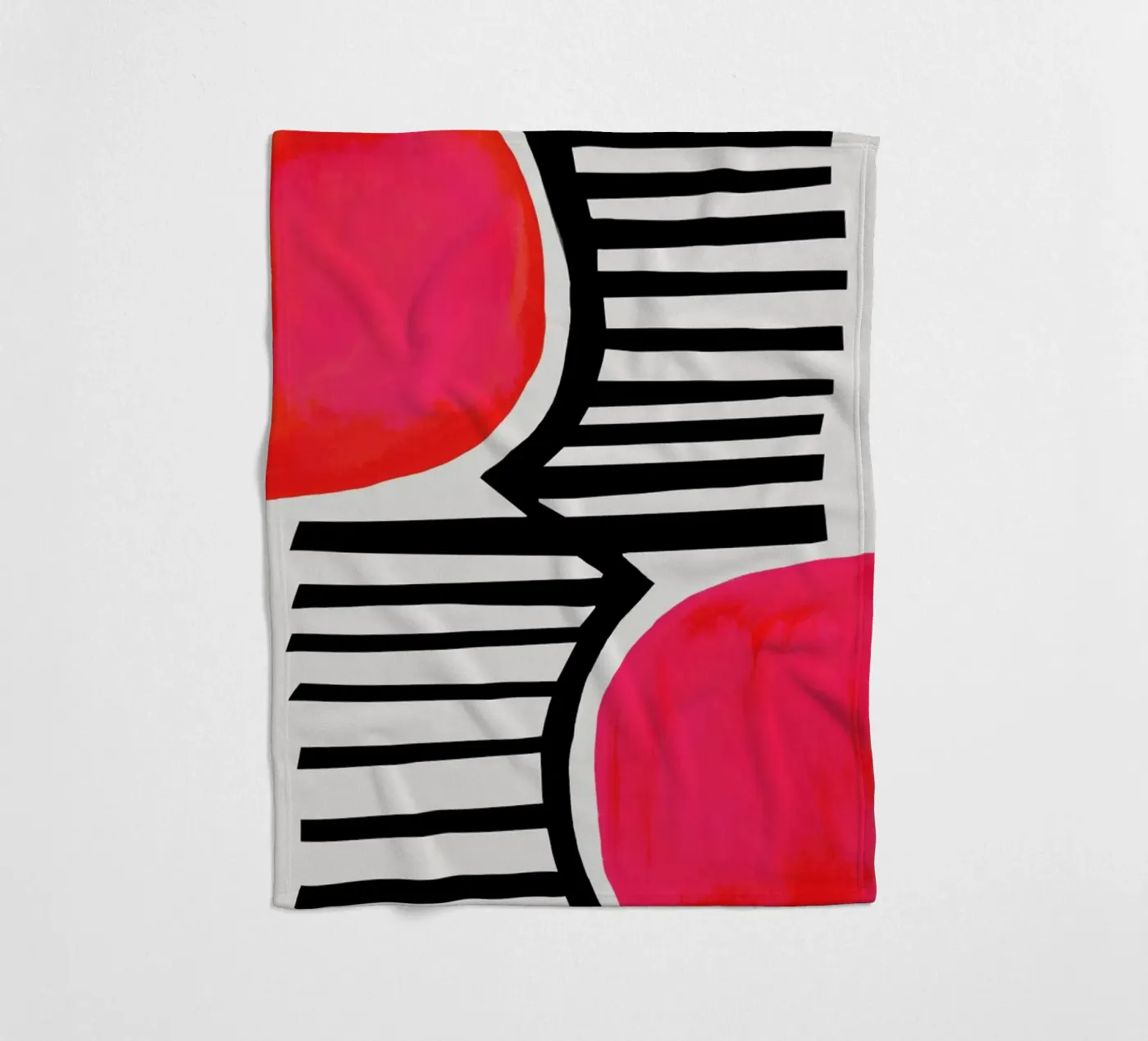 Ombre del tramonto coperta in pile da Fox & Velvet