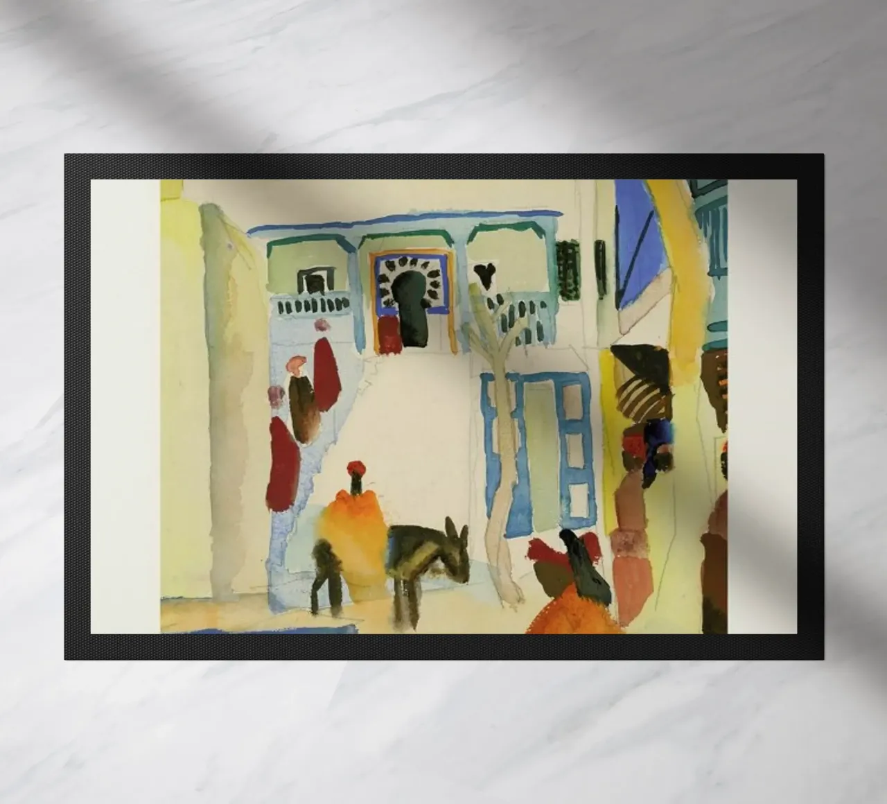 Macke - View of a Mosque zerbino da ARTOTHEK