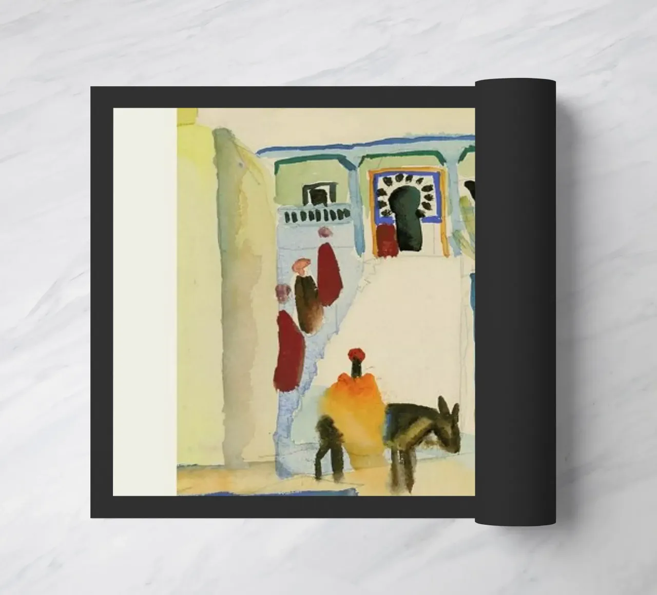 Macke - View of a Mosque zerbino da ARTOTHEK