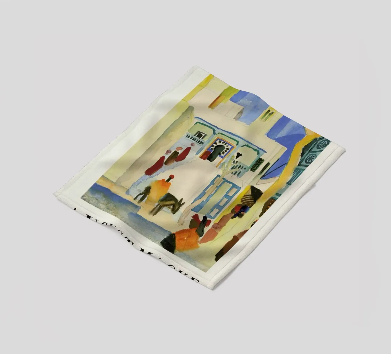 Macke - View of a Mosque coperta in pile da ARTOTHEK