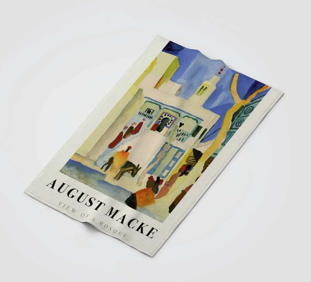 Macke - View of a Mosque coperta in pile da ARTOTHEK