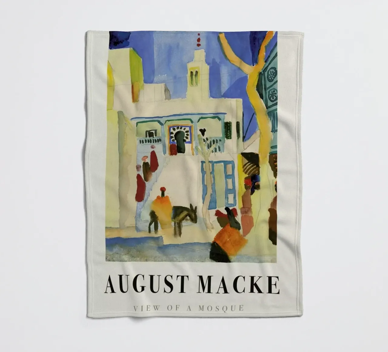 Macke - View of a Mosque coperta in pile da ARTOTHEK