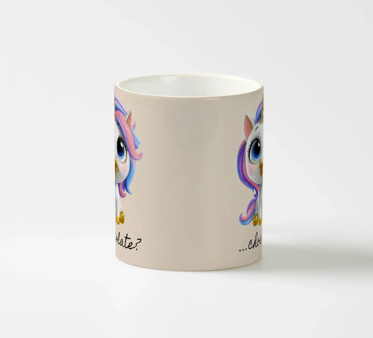 Cioccolato...? tazza in ceramica da Graphit und Farbe