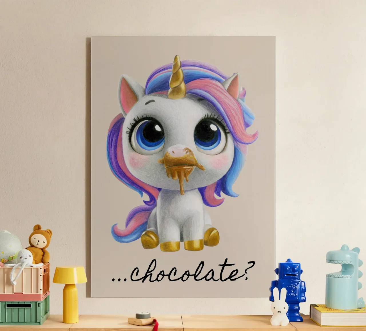 Cioccolato...? plexiglass da Graphit und Farbe