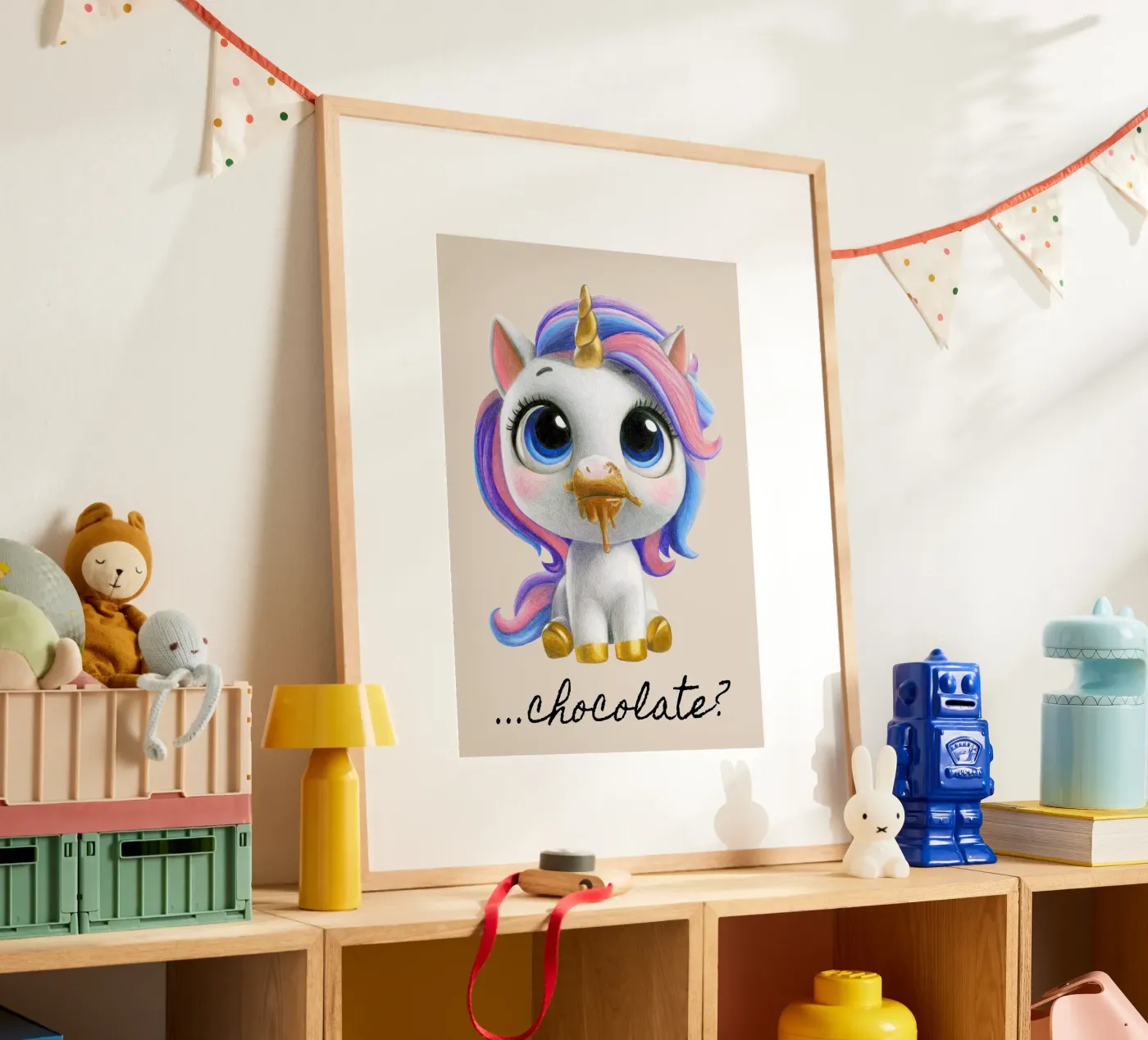 Cioccolato...? poster da Graphit und Farbe