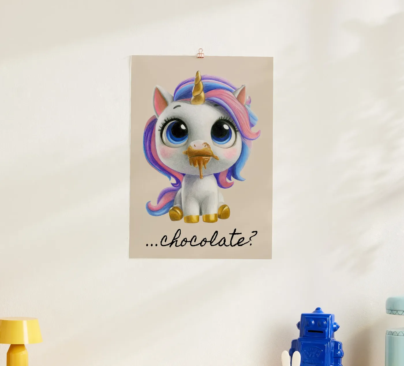 Cioccolato...? poster da Graphit und Farbe