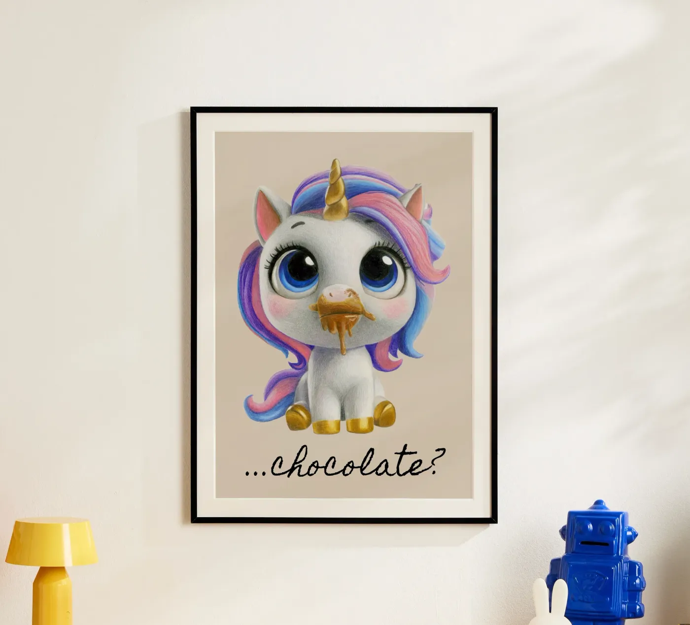 Cioccolato...? poster da Graphit und Farbe