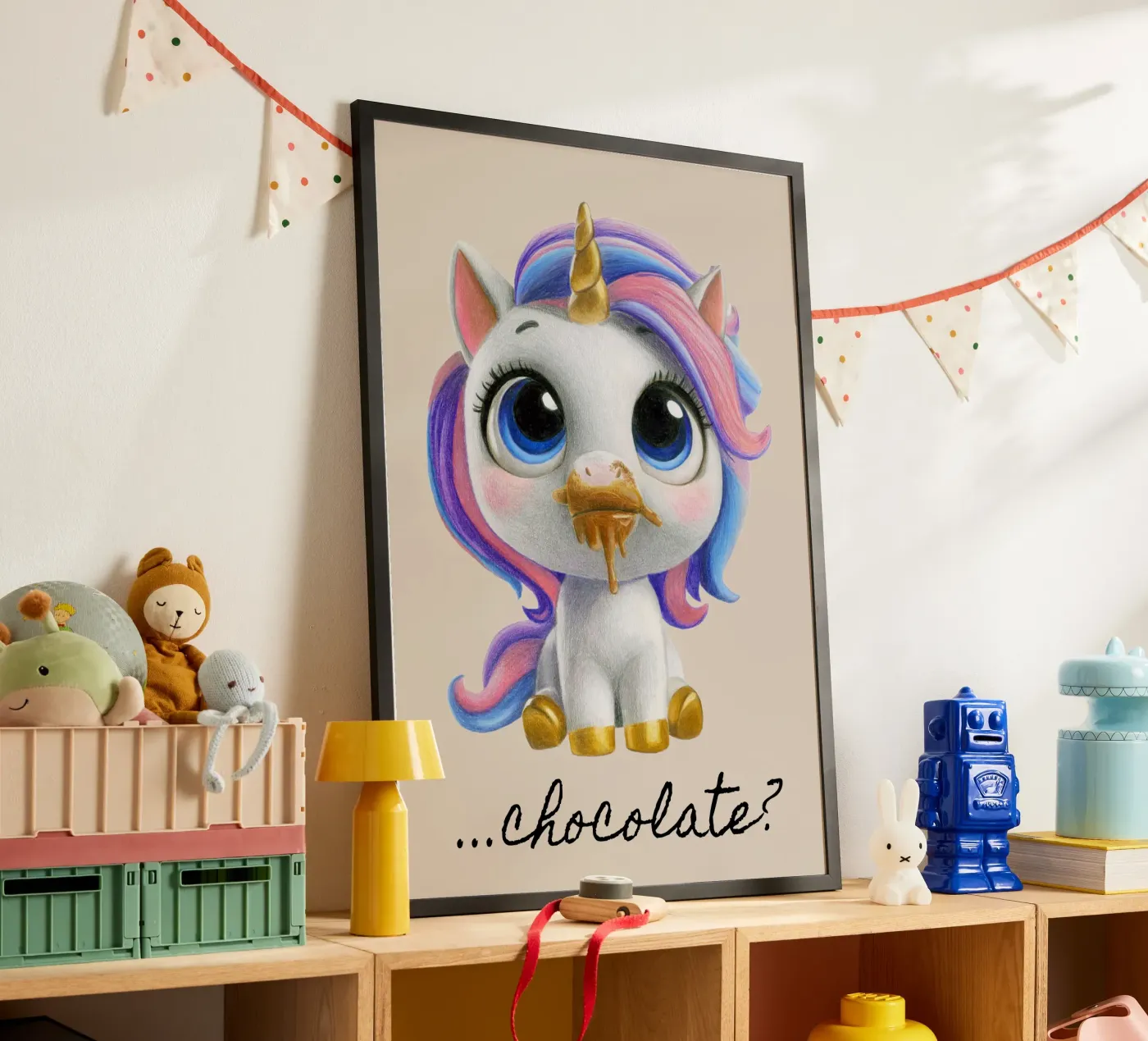 Cioccolato...? poster da Graphit und Farbe