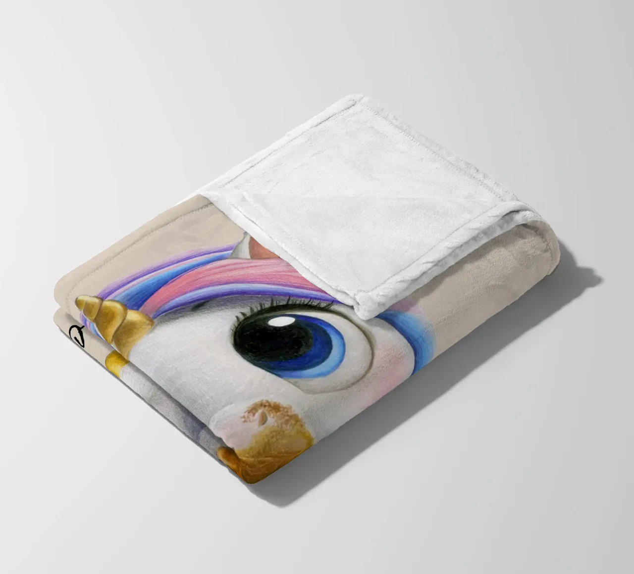 Schokolade...? Fleecedecke von Graphit und Farbe