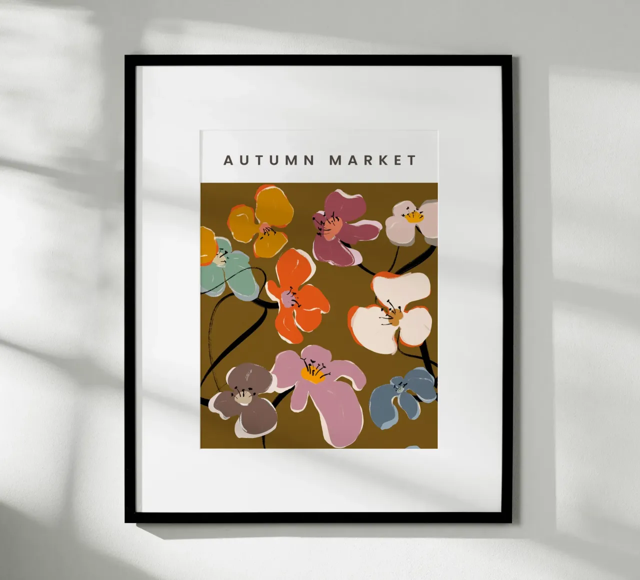 Autumn Market No 02 poster da treechild