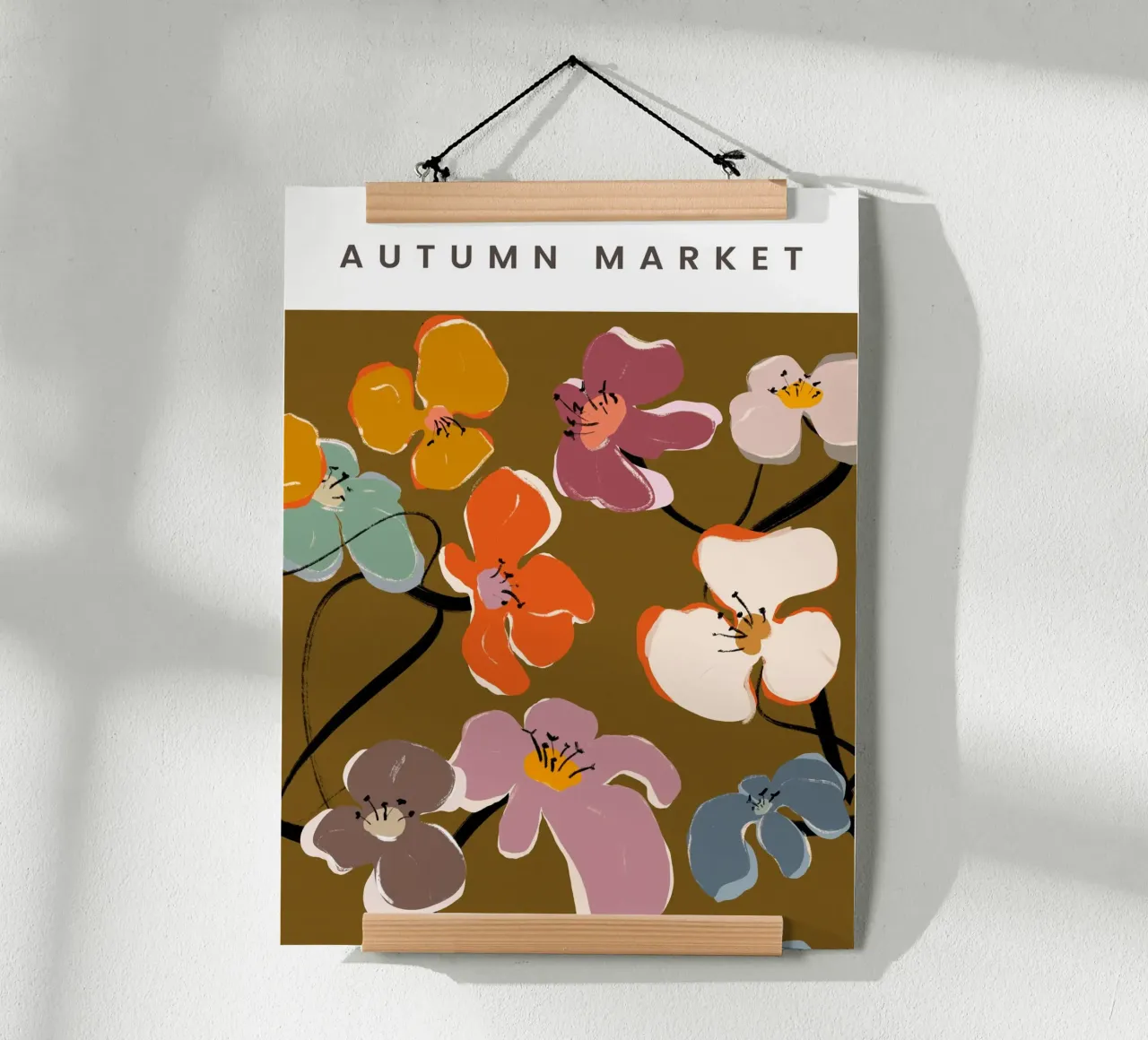 Autumn Market No 02 poster da treechild