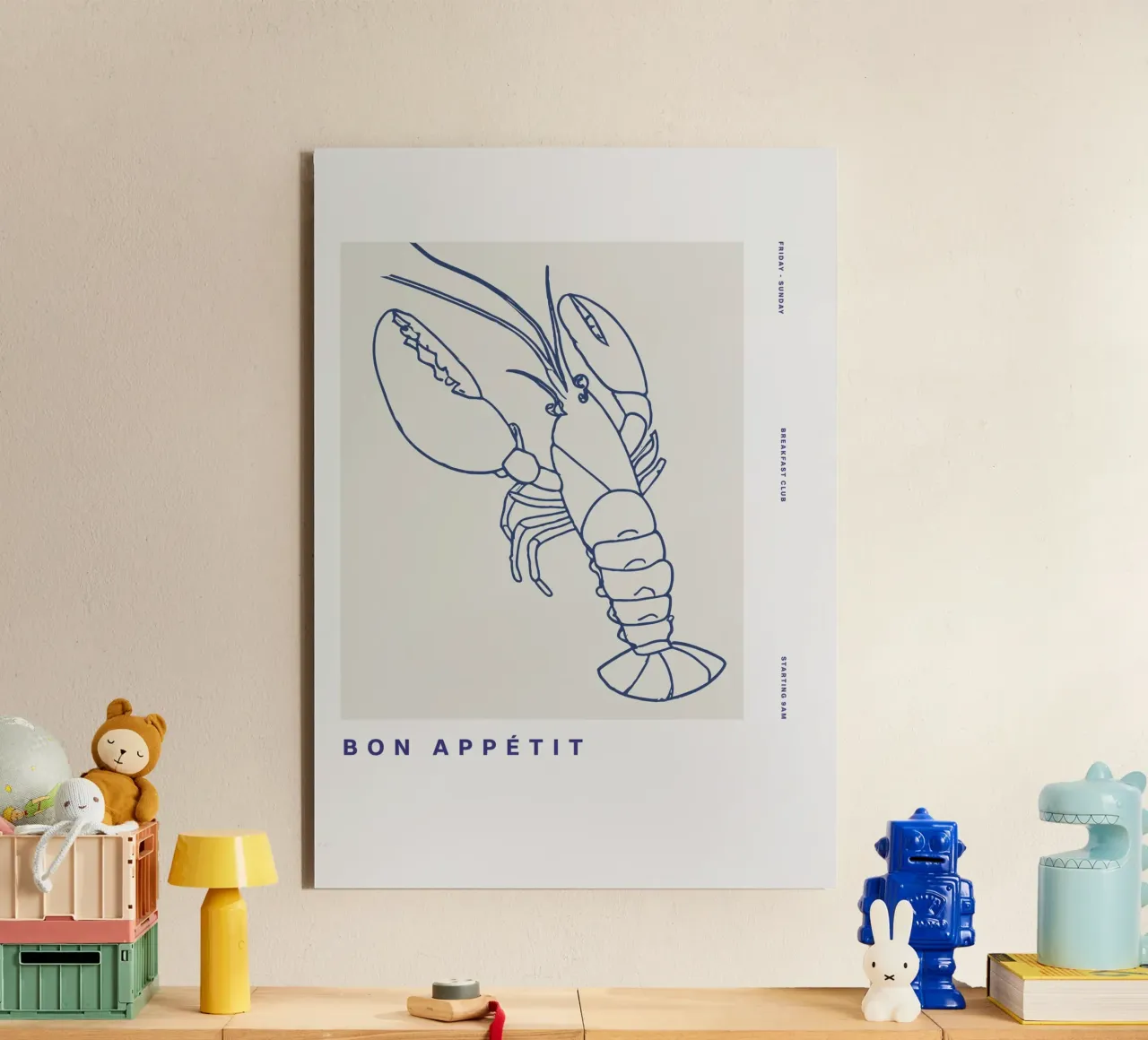 Bon Appetit No 06 alluminio dibond da treechild