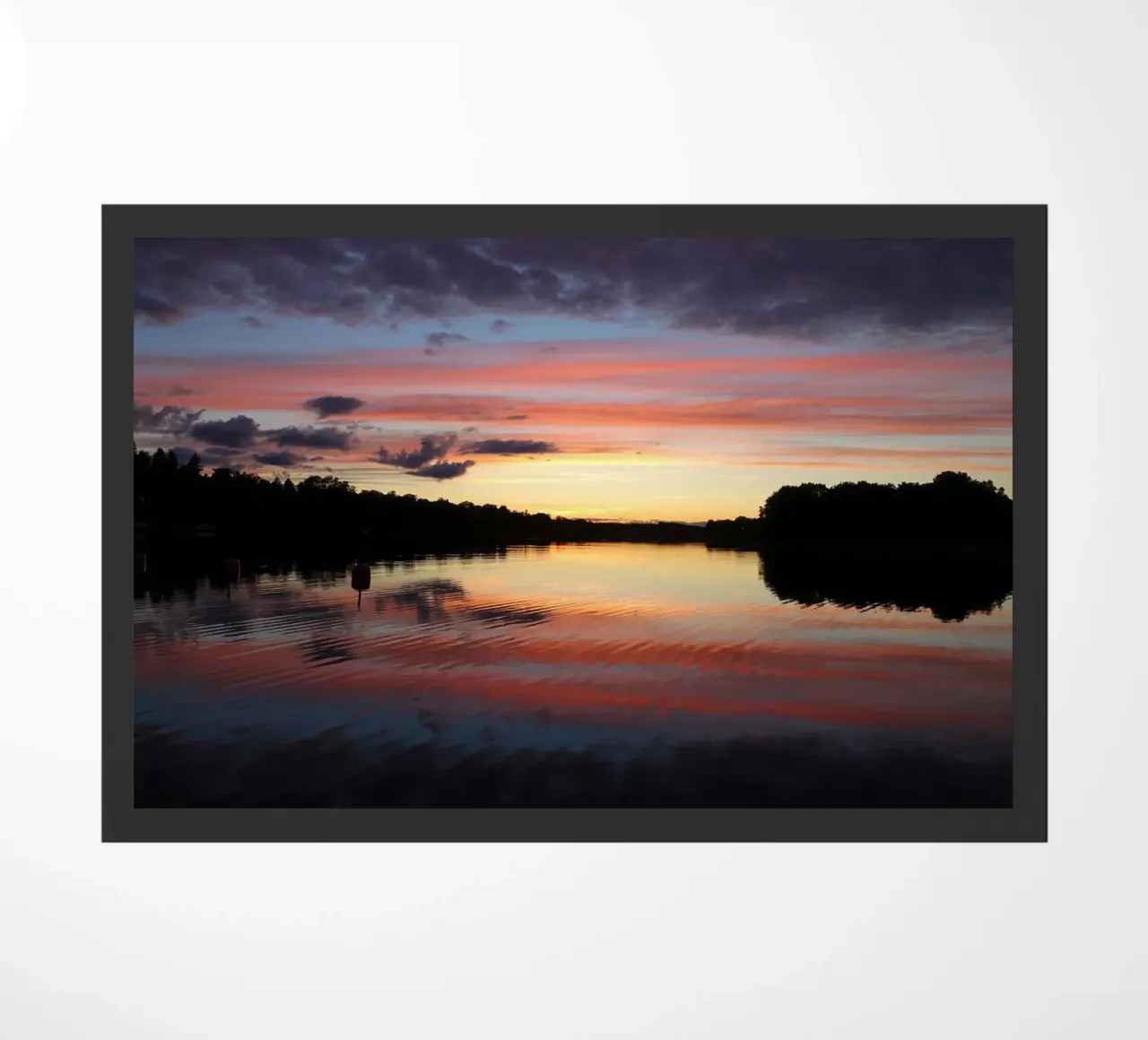Tramonto sull'acqua zerbino da Massimo Frascogna