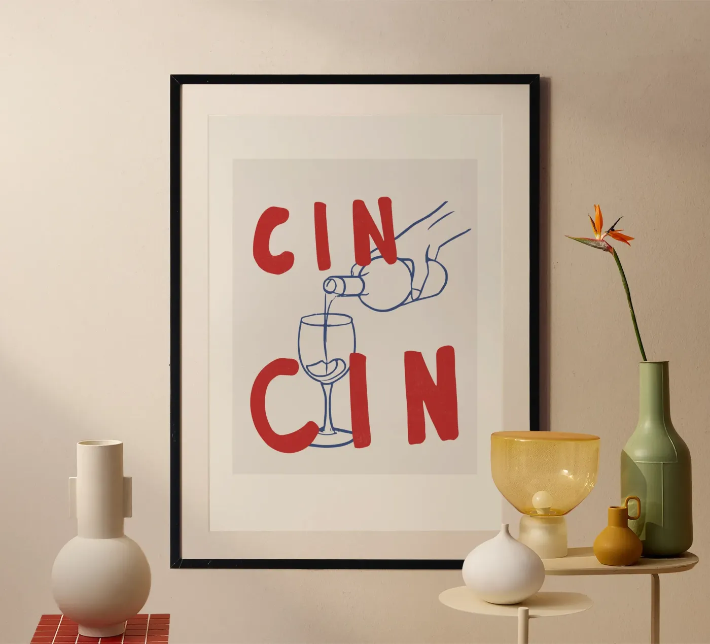 Cin Cin No 02 poster van treechild