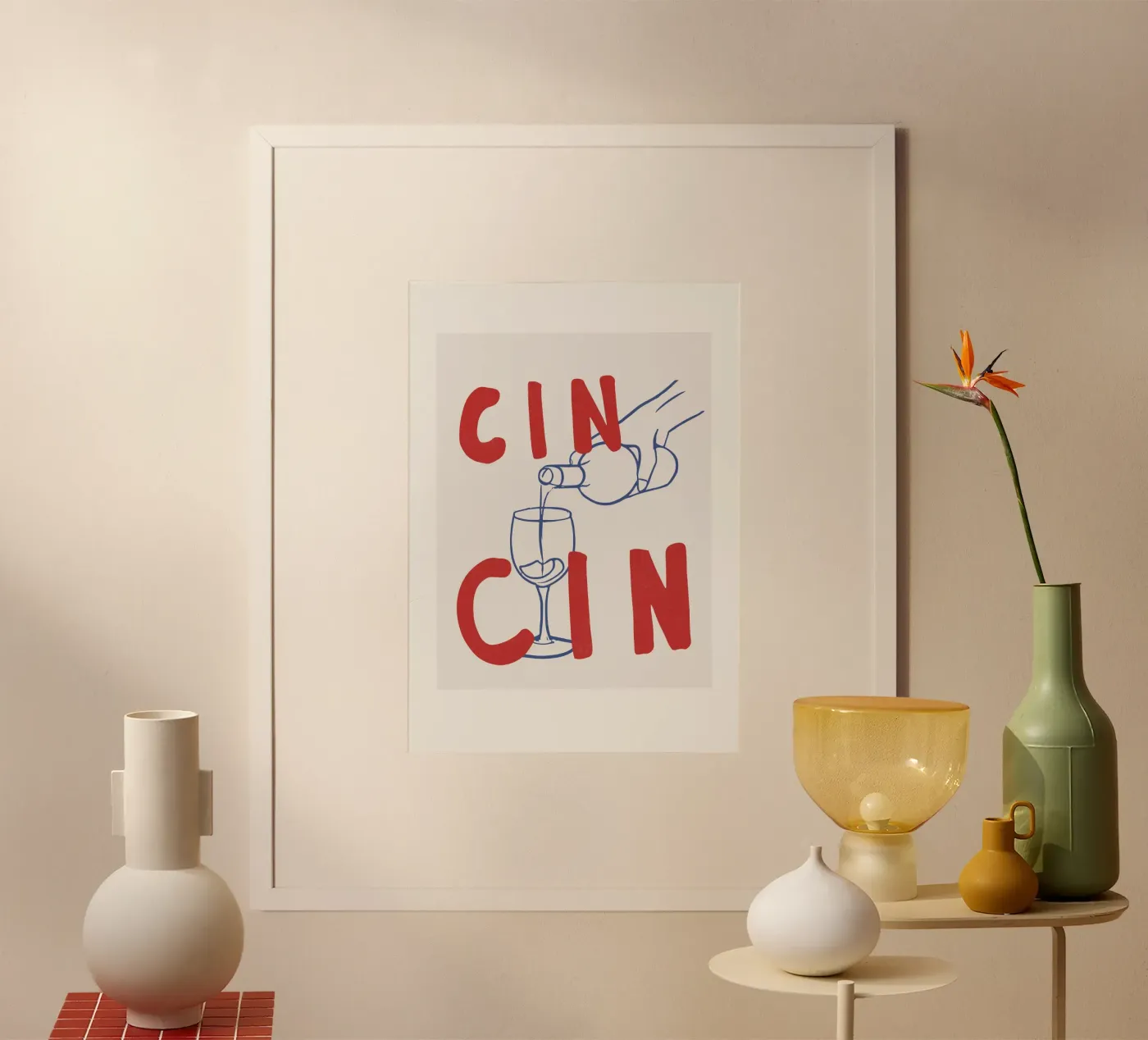 Cin Cin No 02 poster van treechild