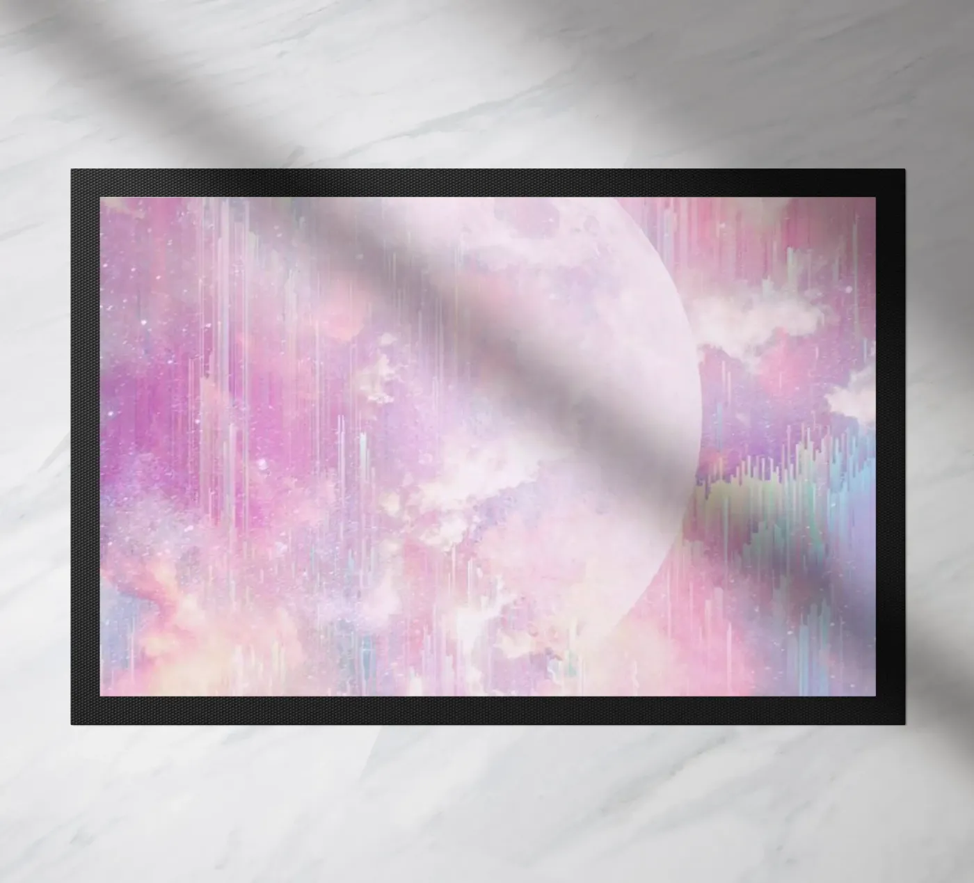 Vanishing Moon doormat by cafelab