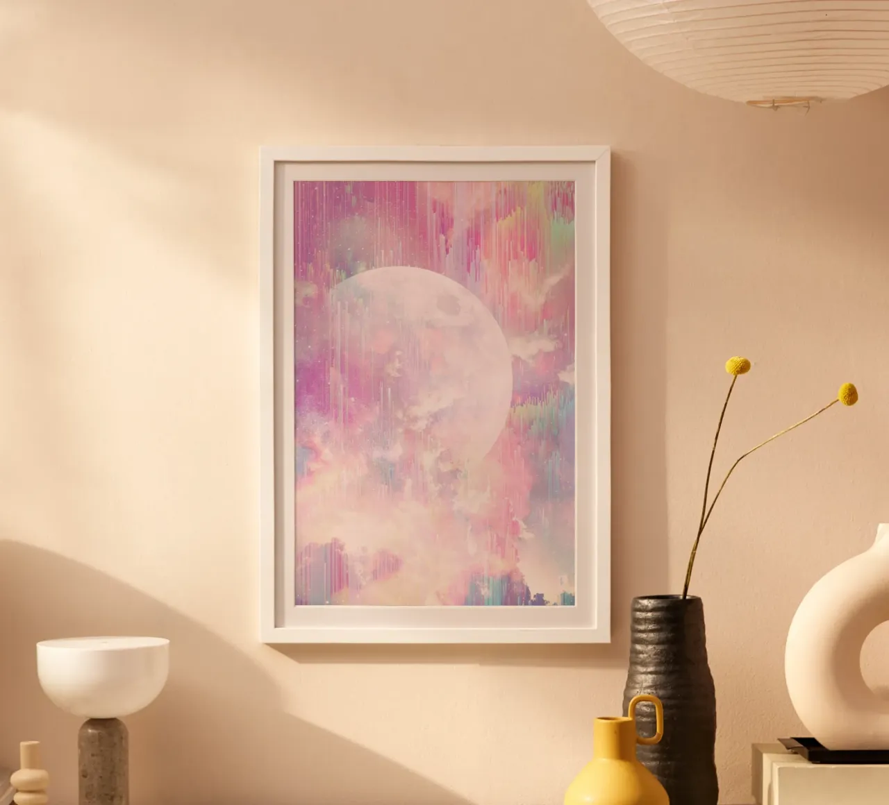 Vanishing Moon poster da cafelab