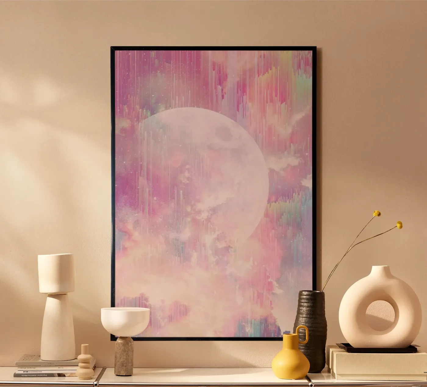 Vanishing Moon poster van cafelab