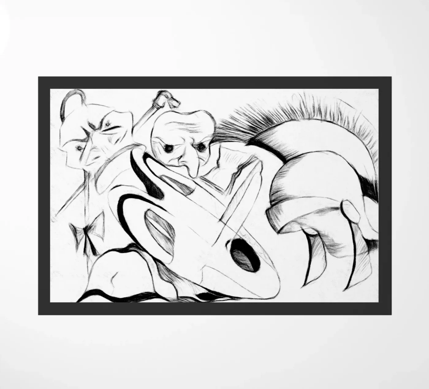 Theater deurmat van Massimo Frascogna