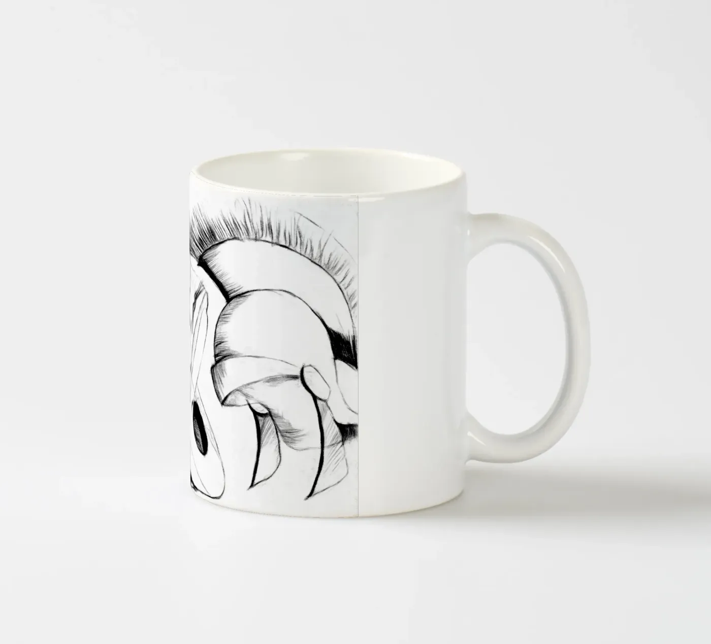 Theater ceramic mug by Massimo Frascogna