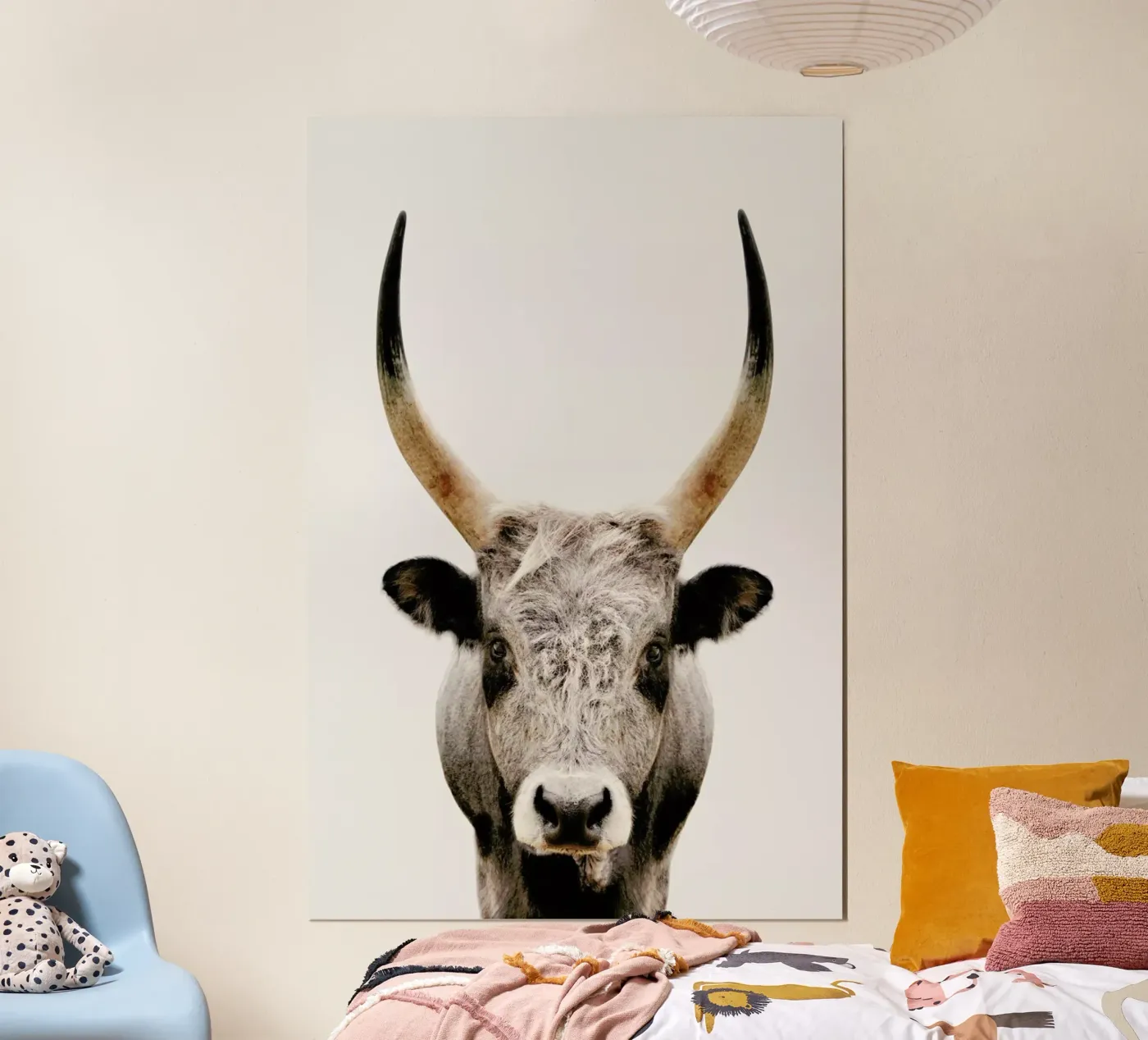 Bull poster by Paws & Claws