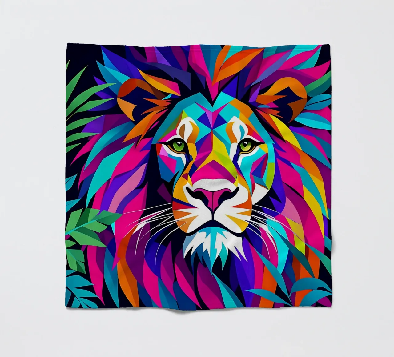 Leone_Stile_E_1 coperta in pile da Tierisch bunt by LK