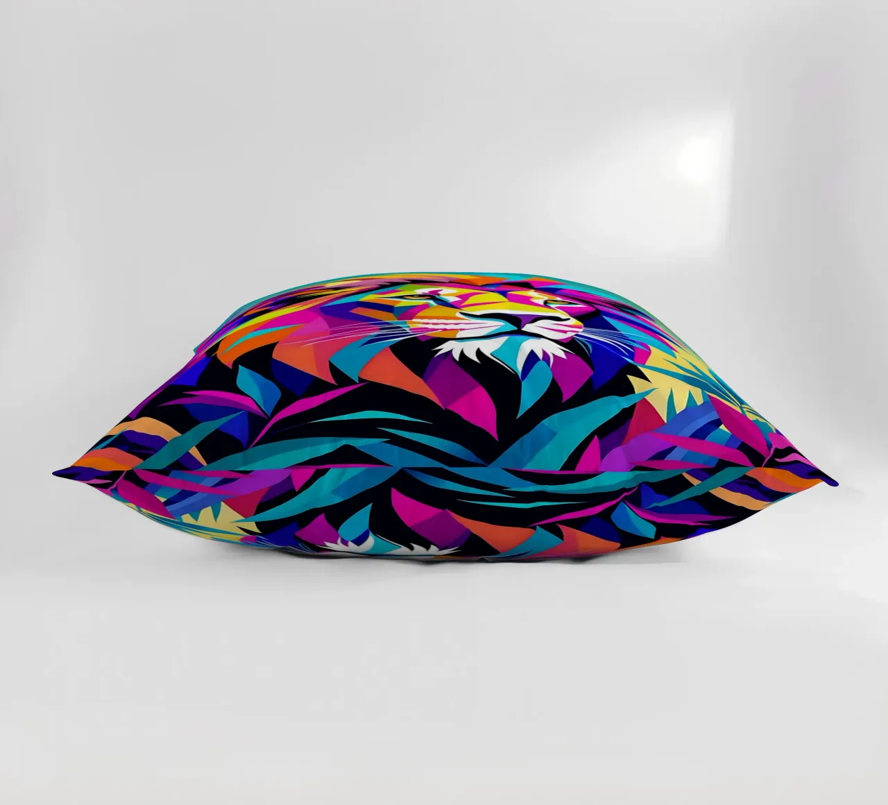 Stile_leone_E_2 cuscino da Tierisch bunt by LK