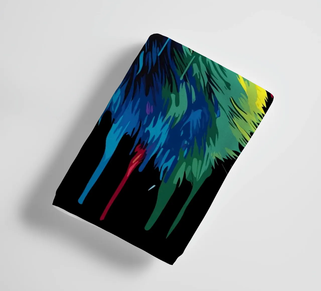 Donnola colorata dallo sguardo intenso asciugamano da bagno da pixelbull - medieval art and more