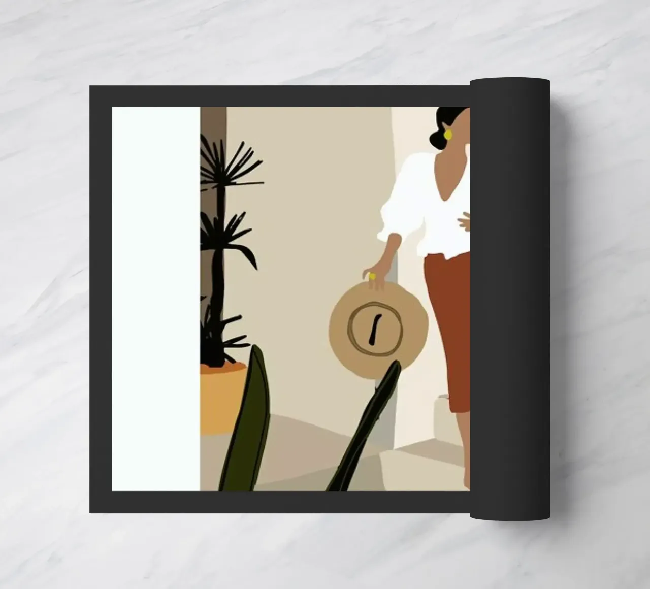 Pose deurmat van Pure