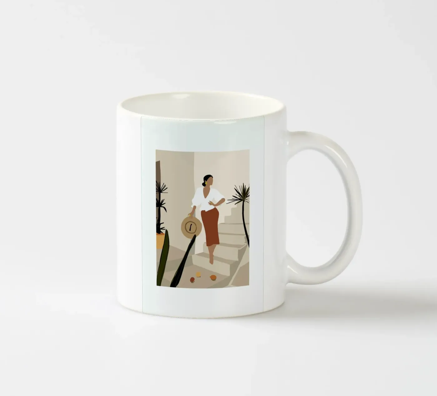 Pose ceramic mug by Pure