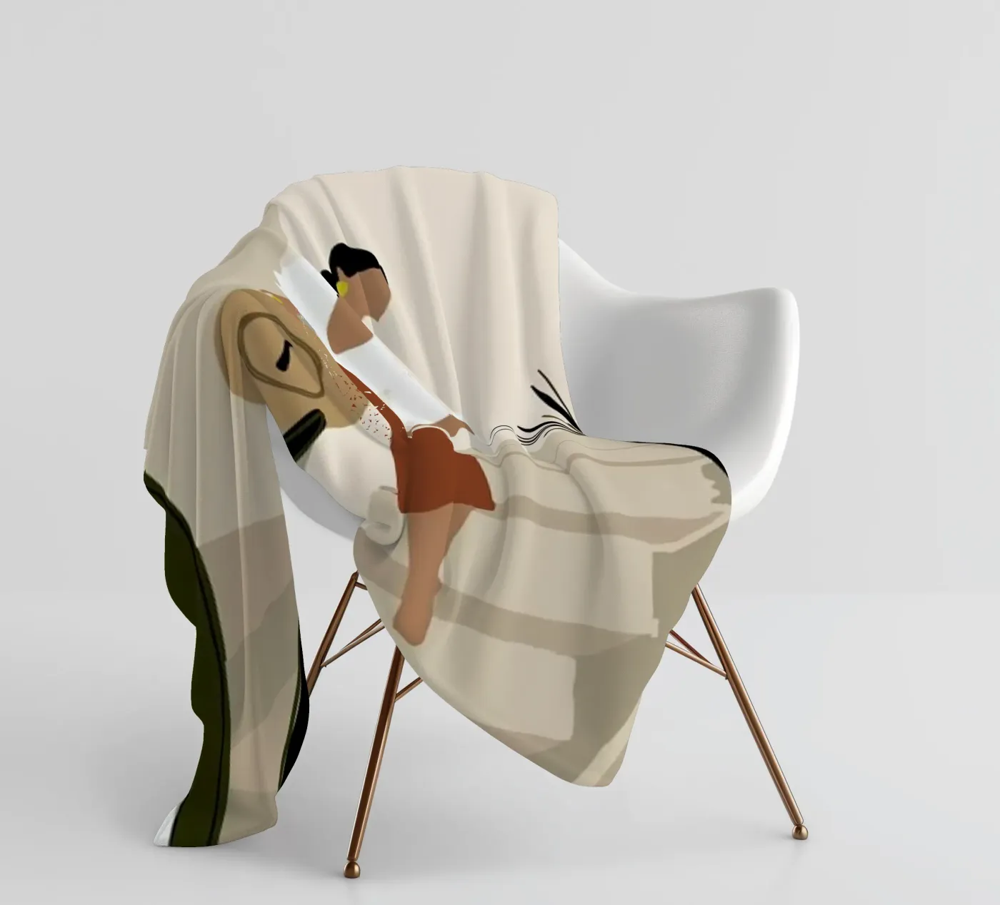 Pose Fleecedecke von Pure