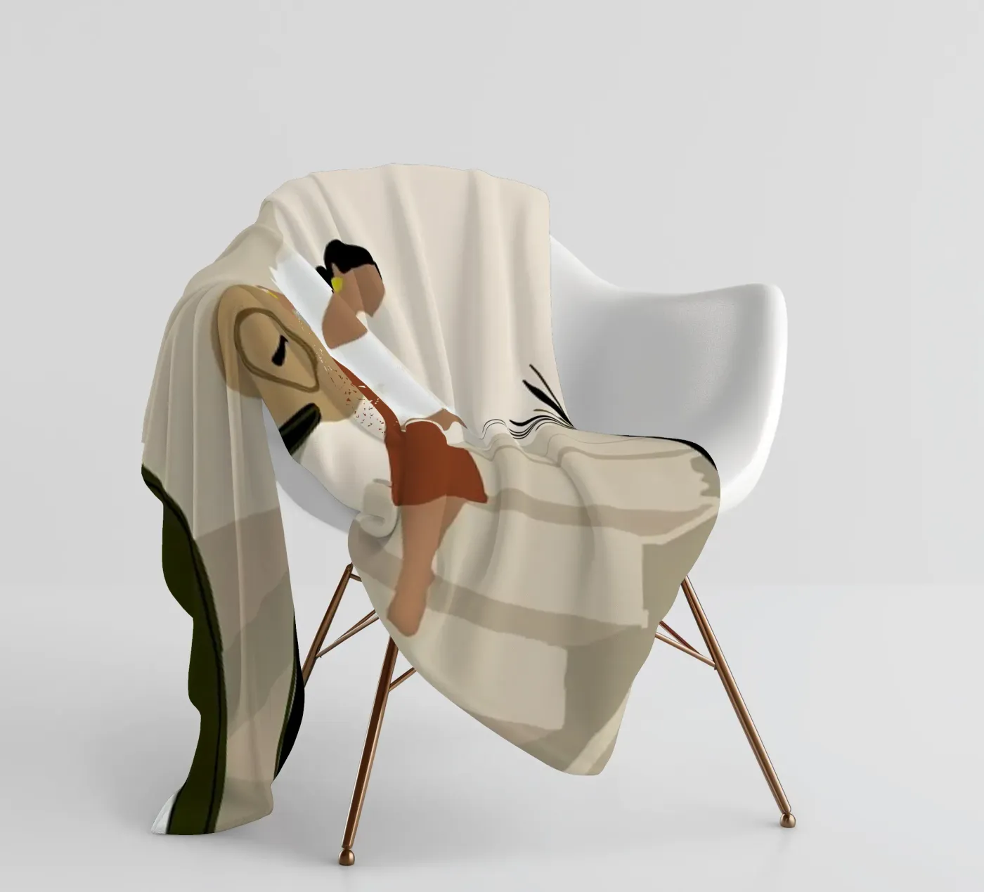 Pose Fleecedecke von Pure