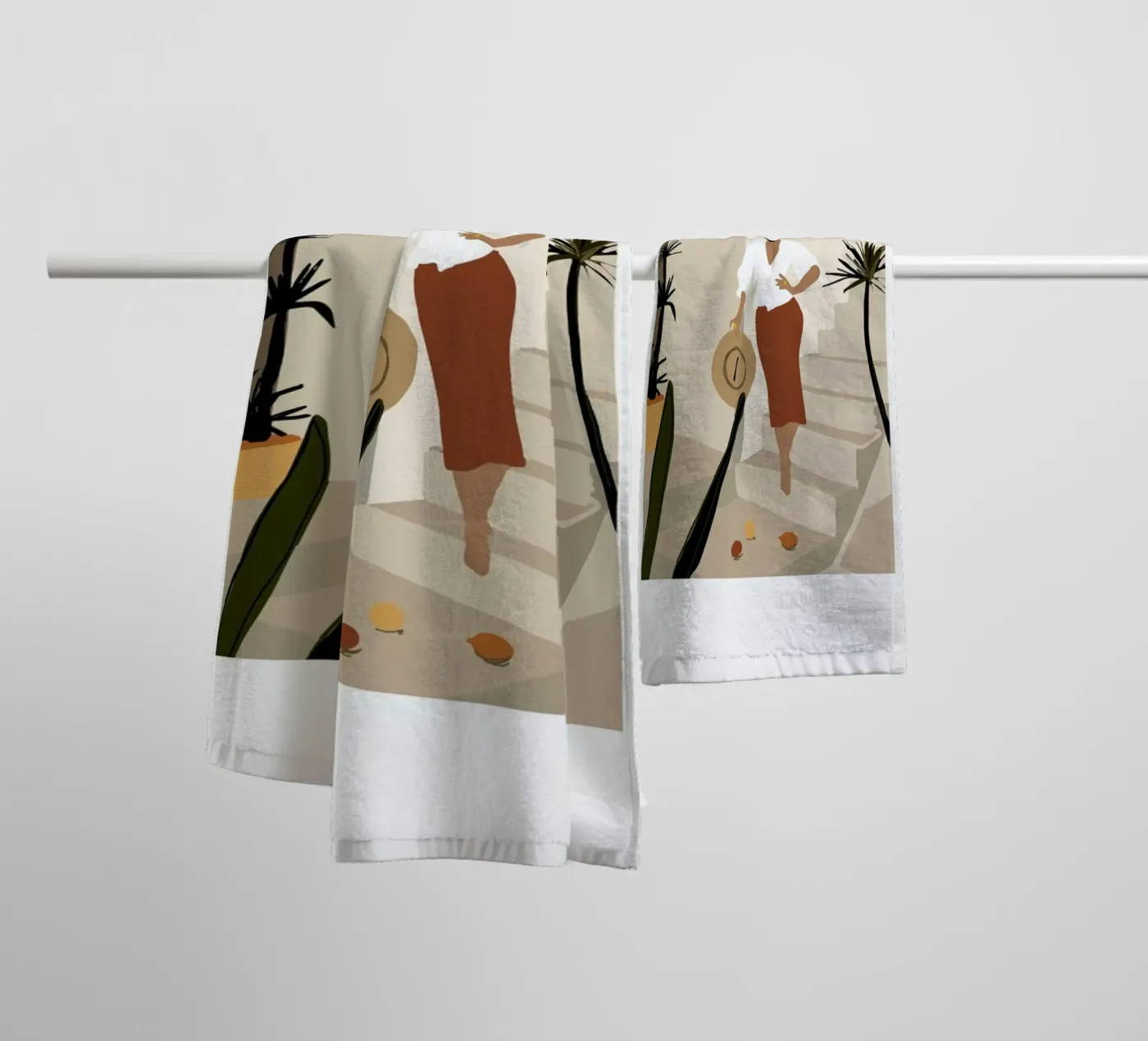 Pose asciugamano da bagno da Pure