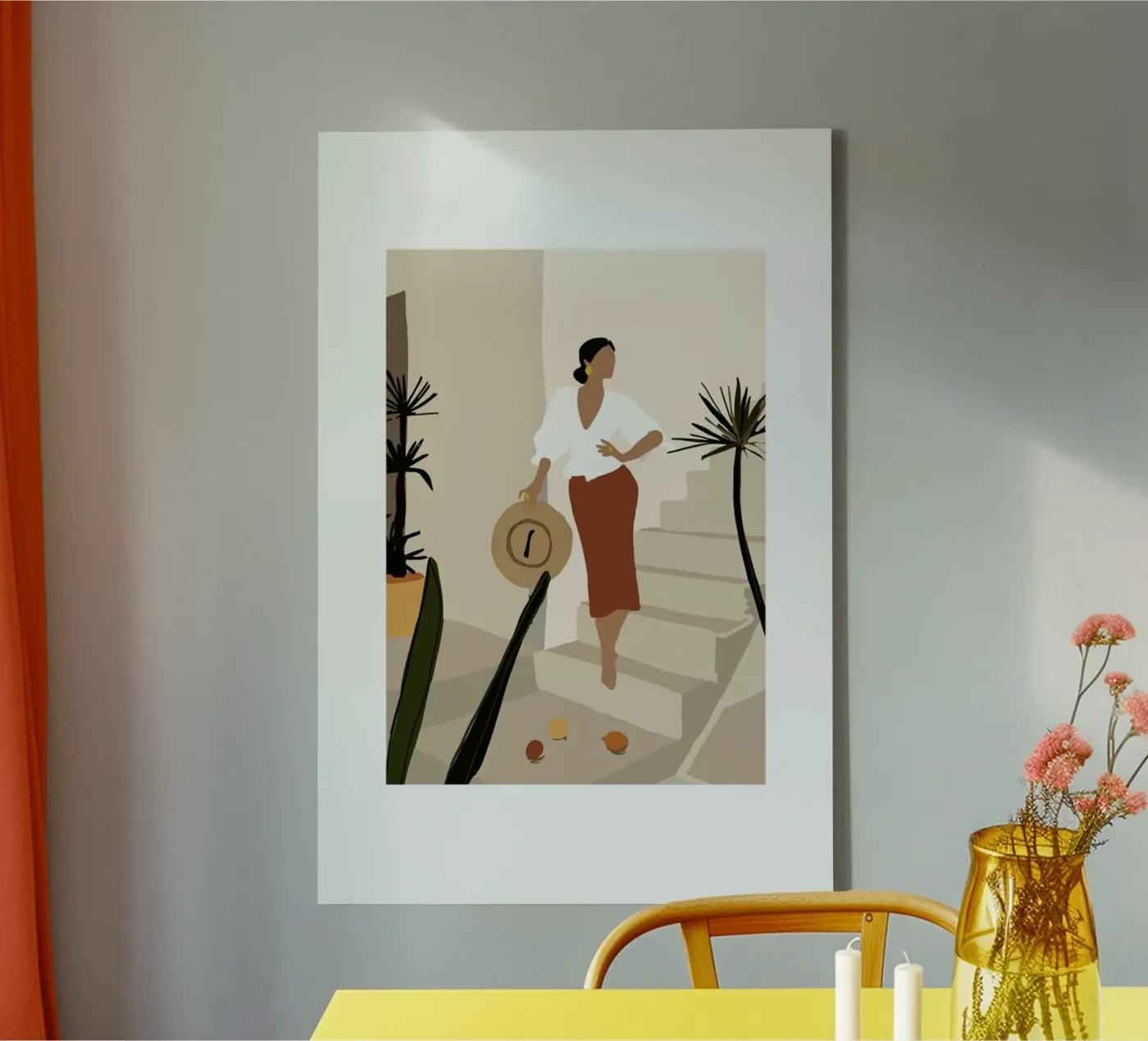 Pose canvas van Pure