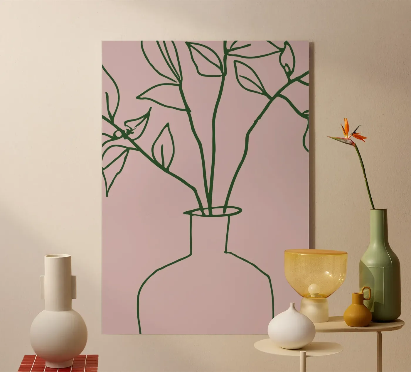 Fleur Simple No 05 acrylic glass by treechild