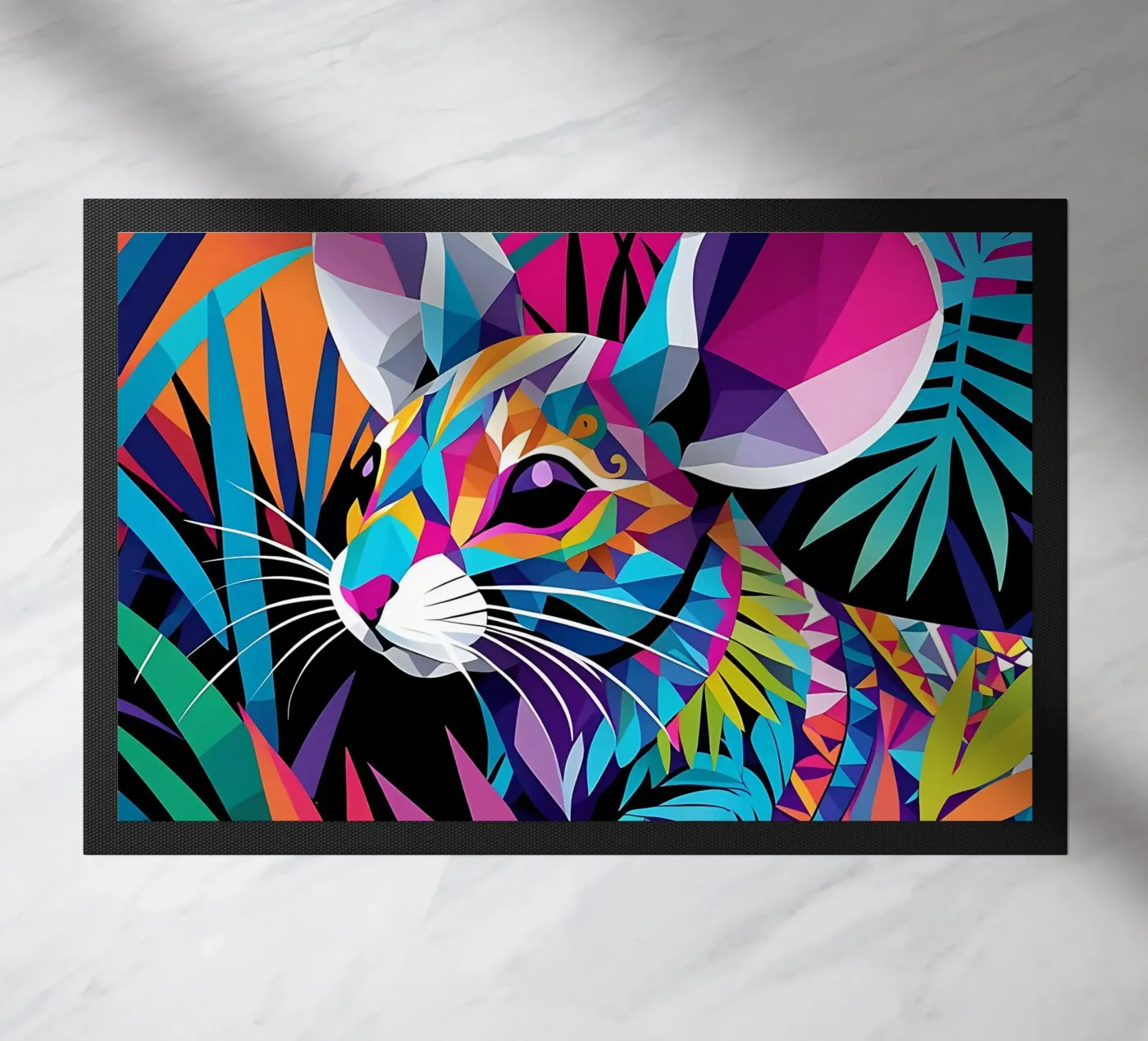 Muis_stijl_E_1 deurmat van Tierisch bunt by LK