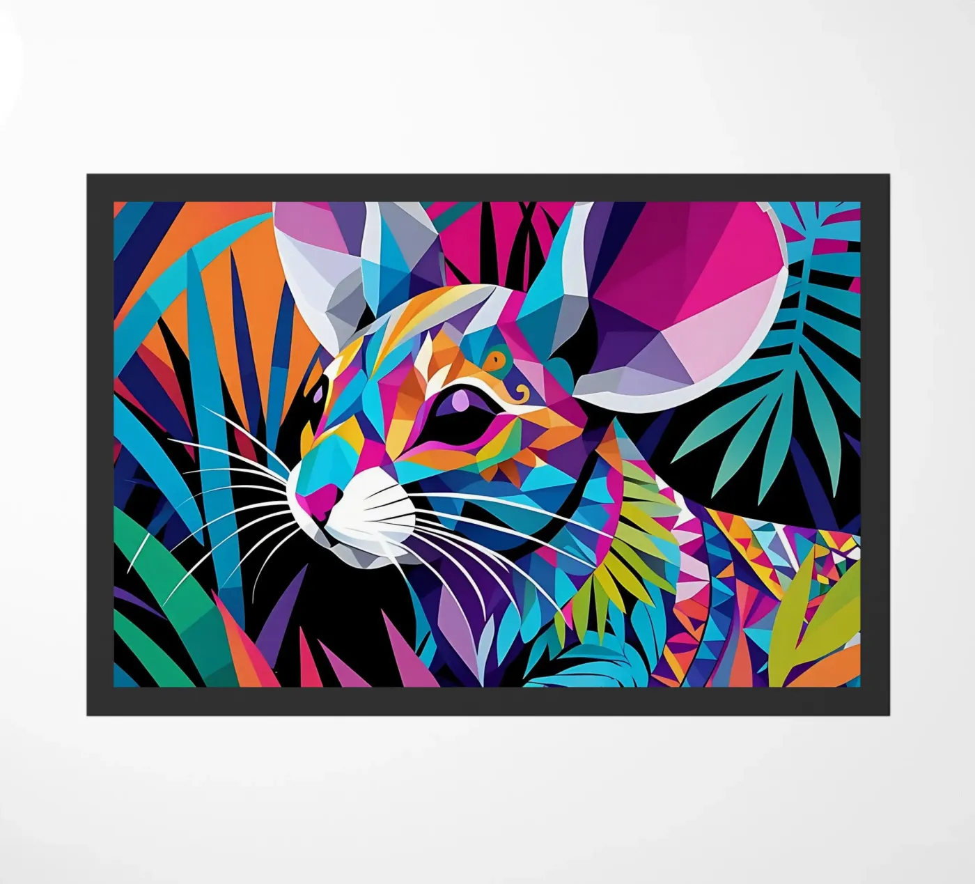 Muis_stijl_E_1 deurmat van Tierisch bunt by LK